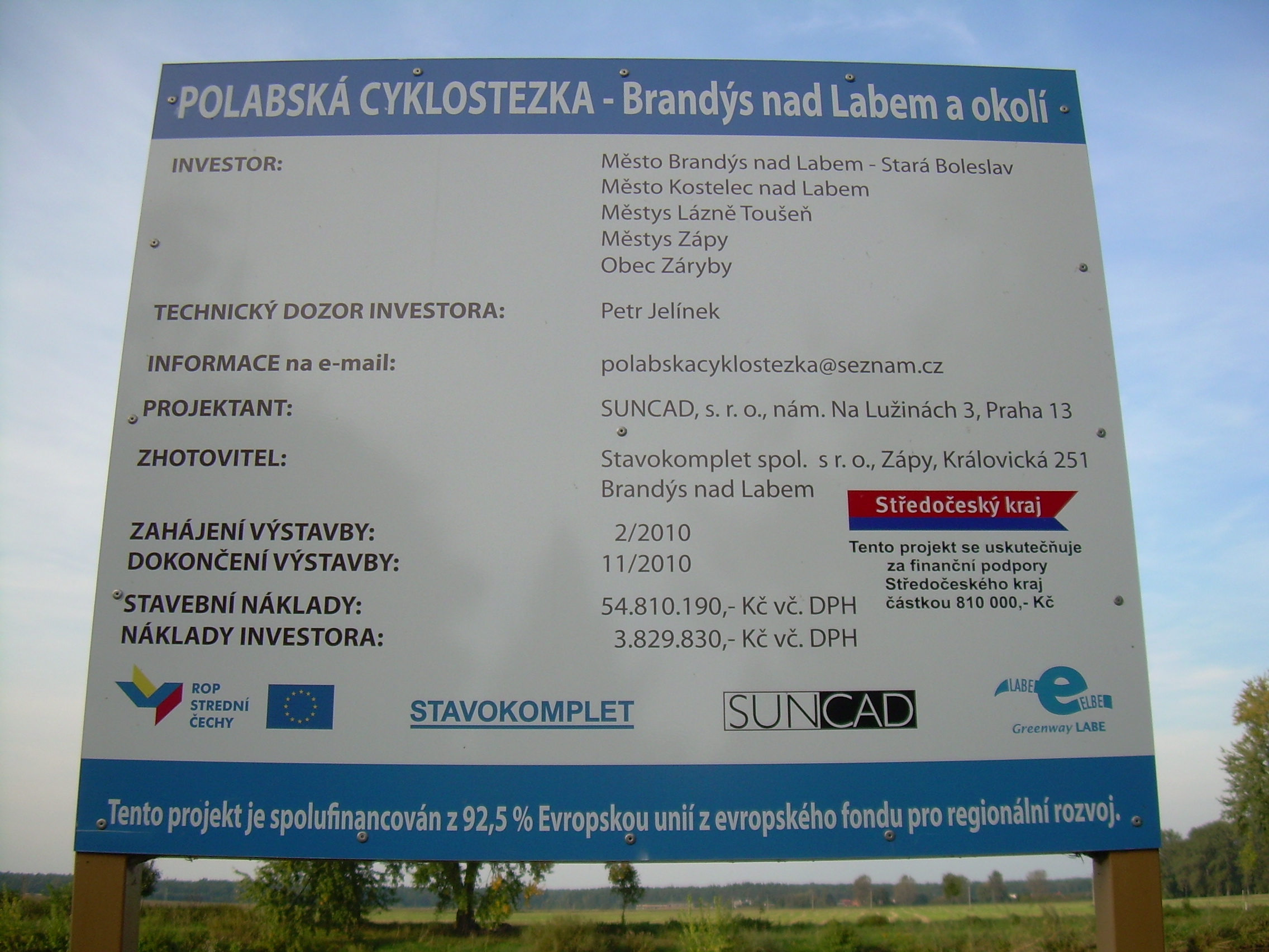 cedule s informacemi